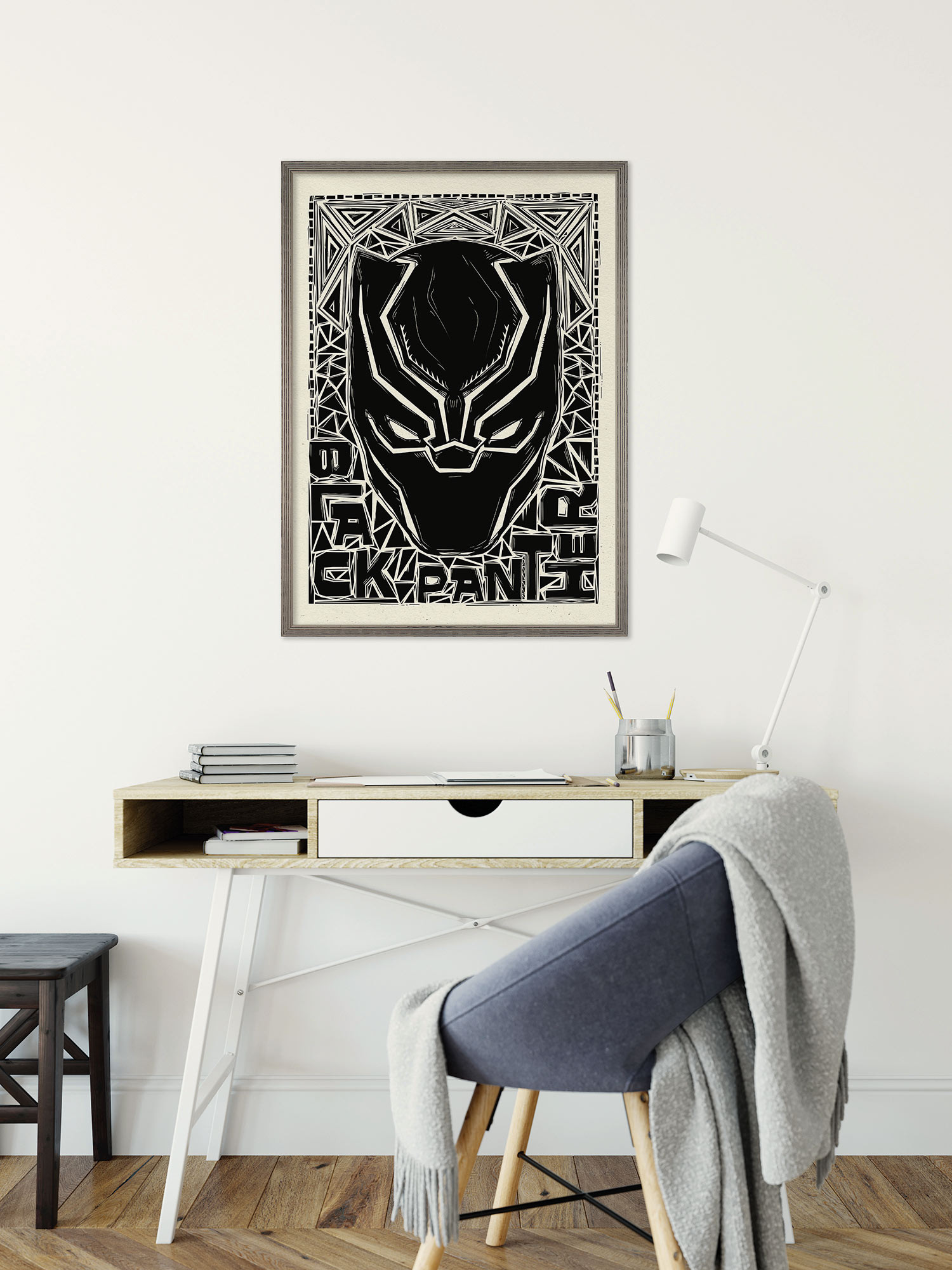 Marvel Black Panther Lino-Cut Helmet