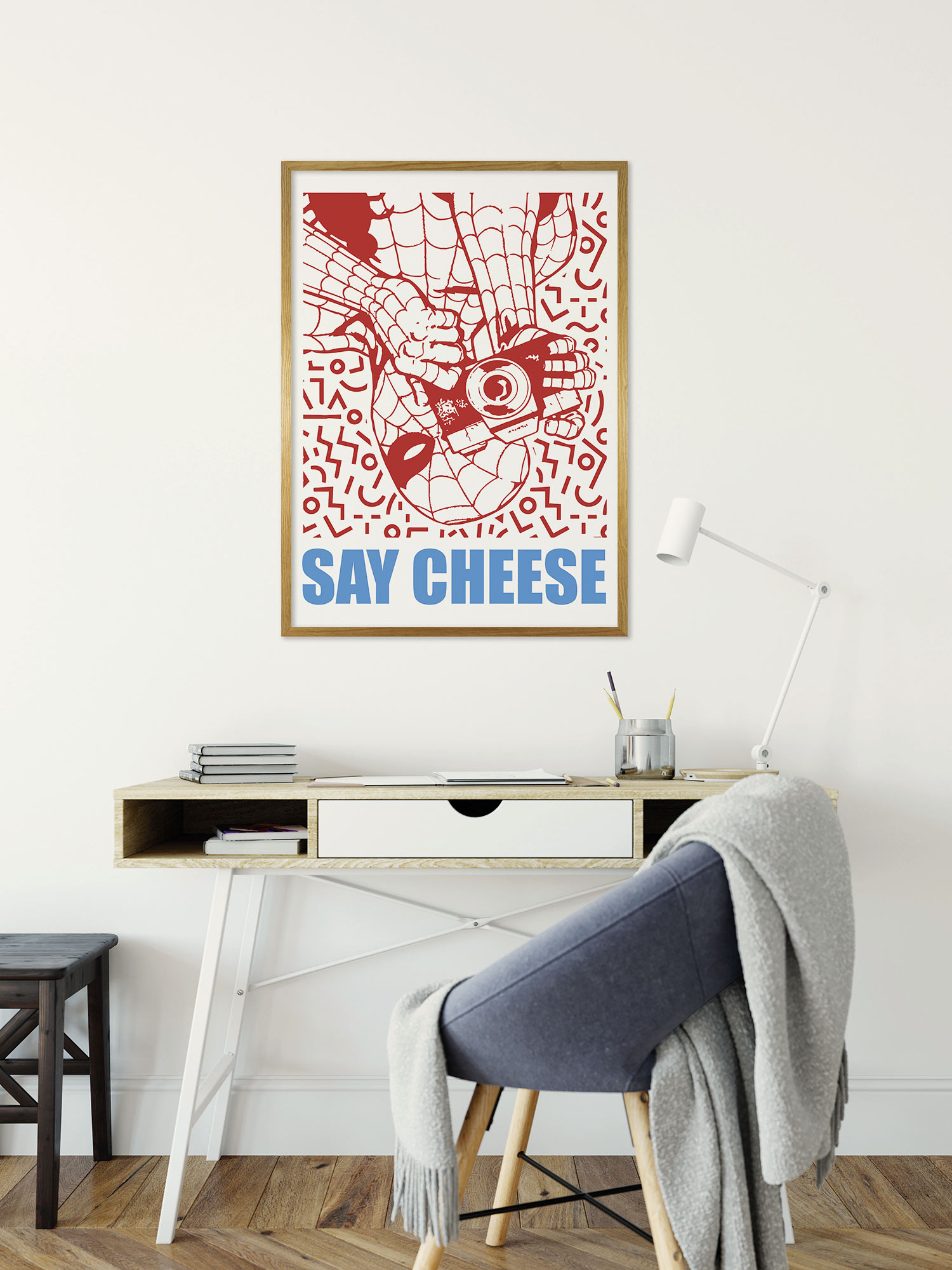 Marvel Spider-Man Say Cheese Red