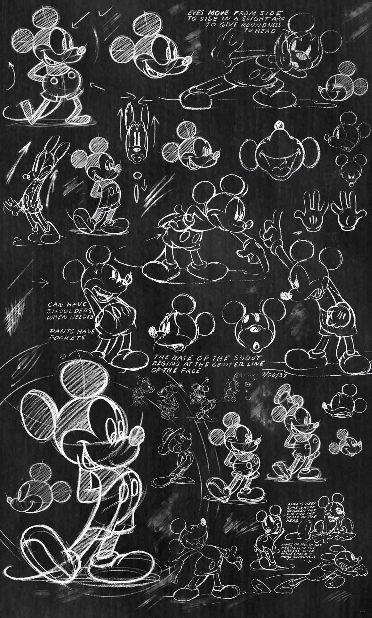 Mickey - Chalkboard