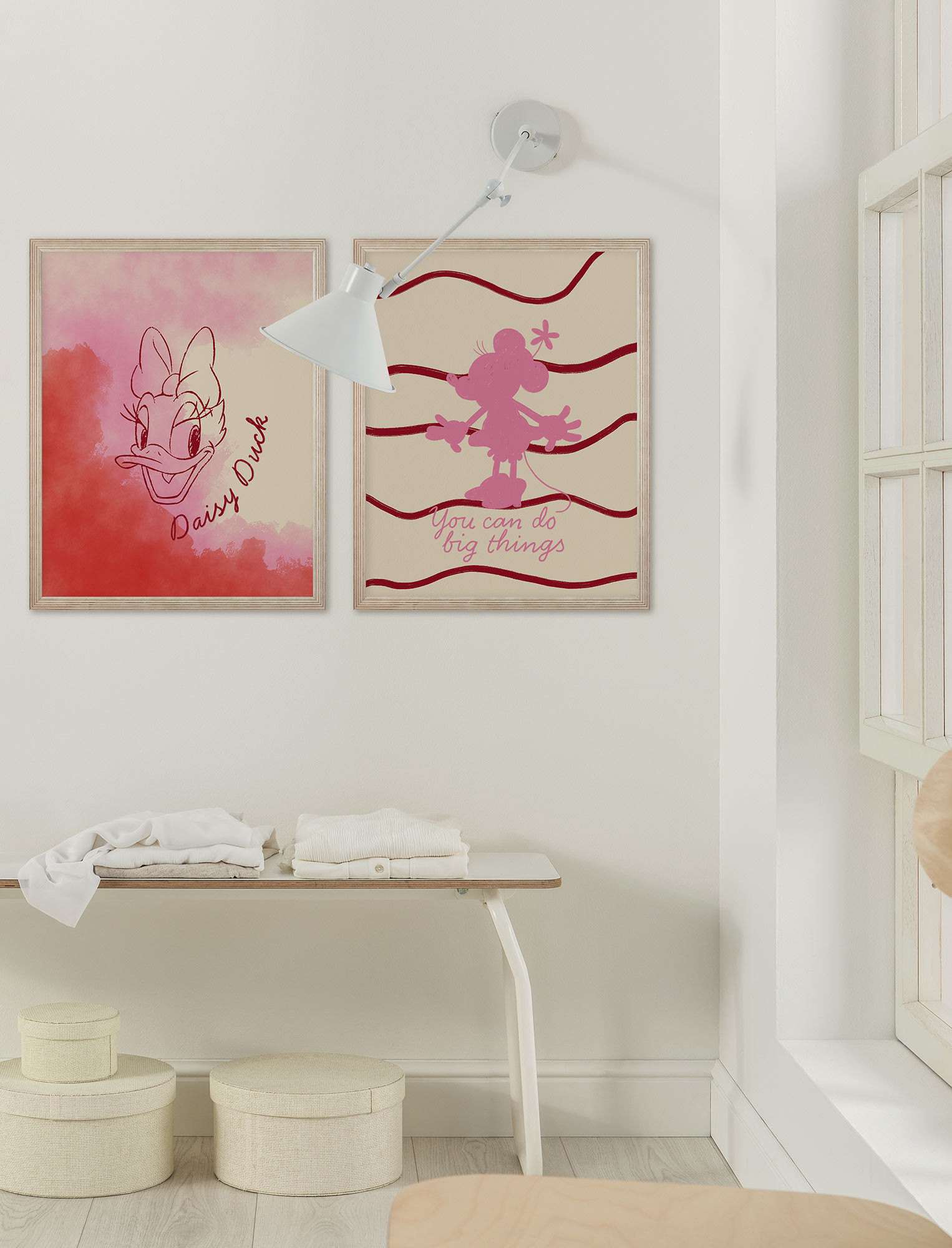 Disney Daisy Duck Watercolours