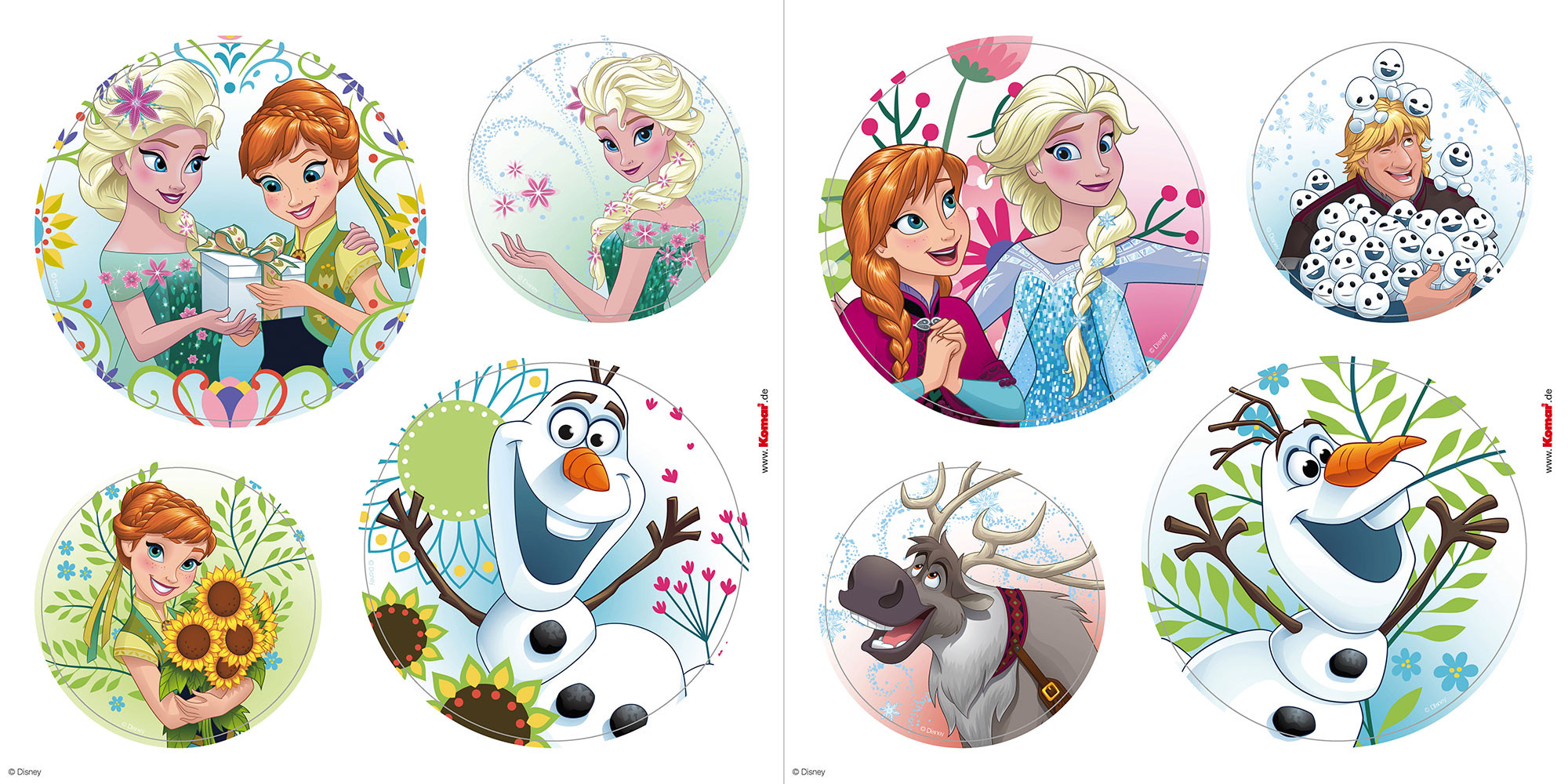 Frozen Springday Bubbles