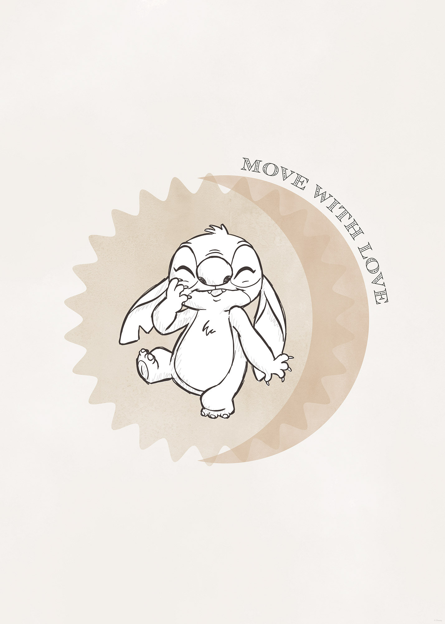 Disney Lilo and Stitch Move with Love