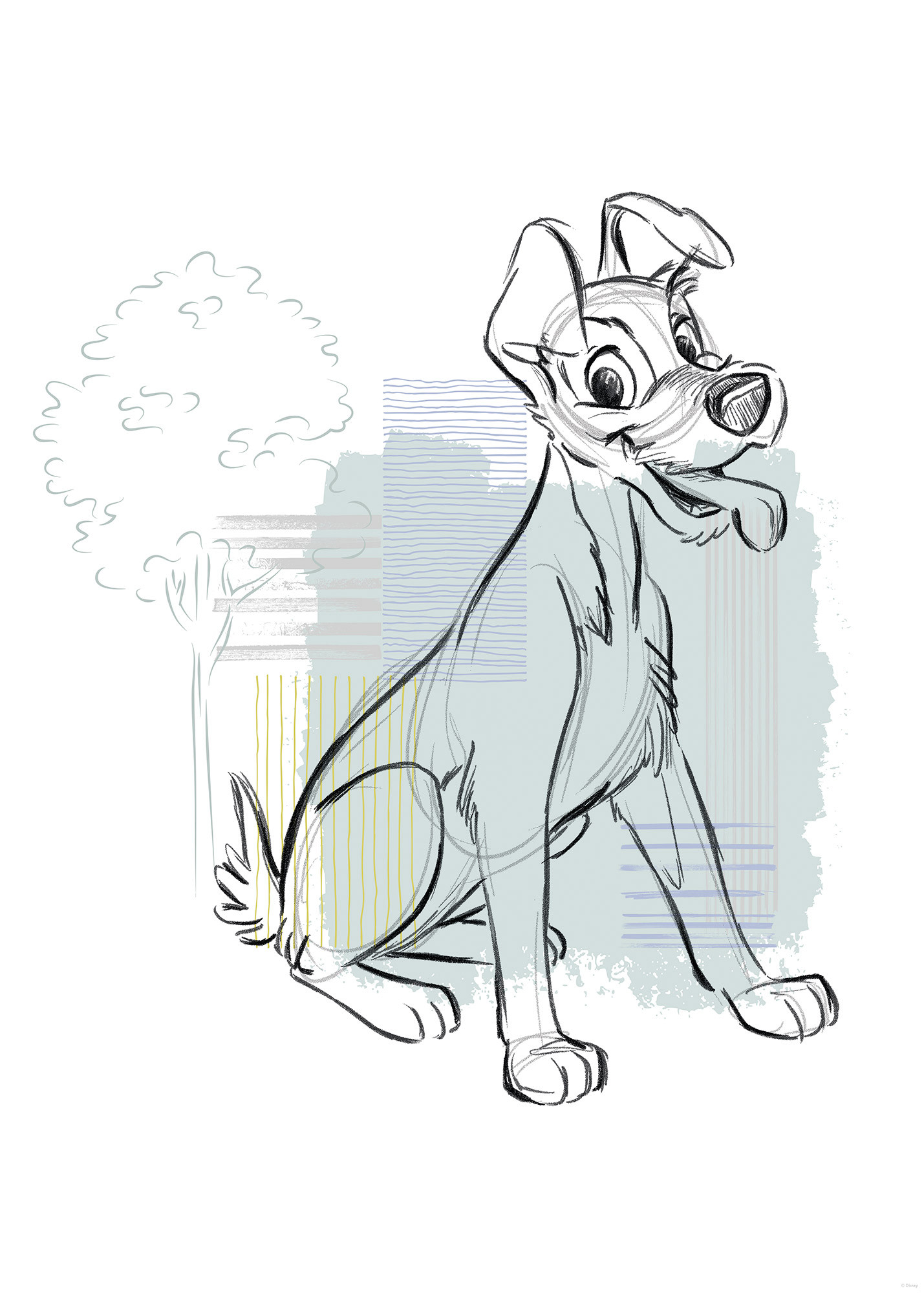 Disney Lady and the Tramp Hello Tramp