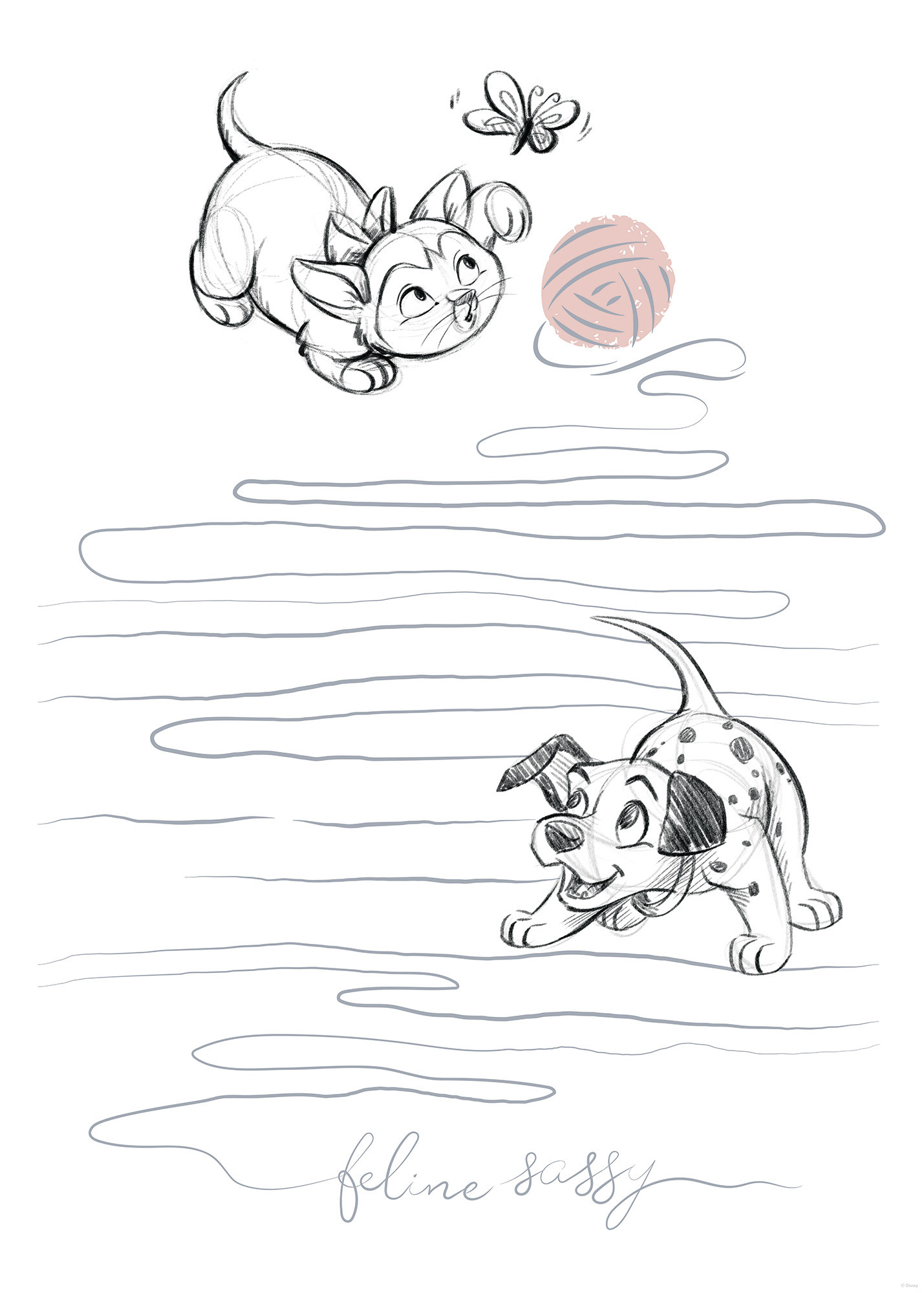 Disney Animals Dogs and Cats Playground