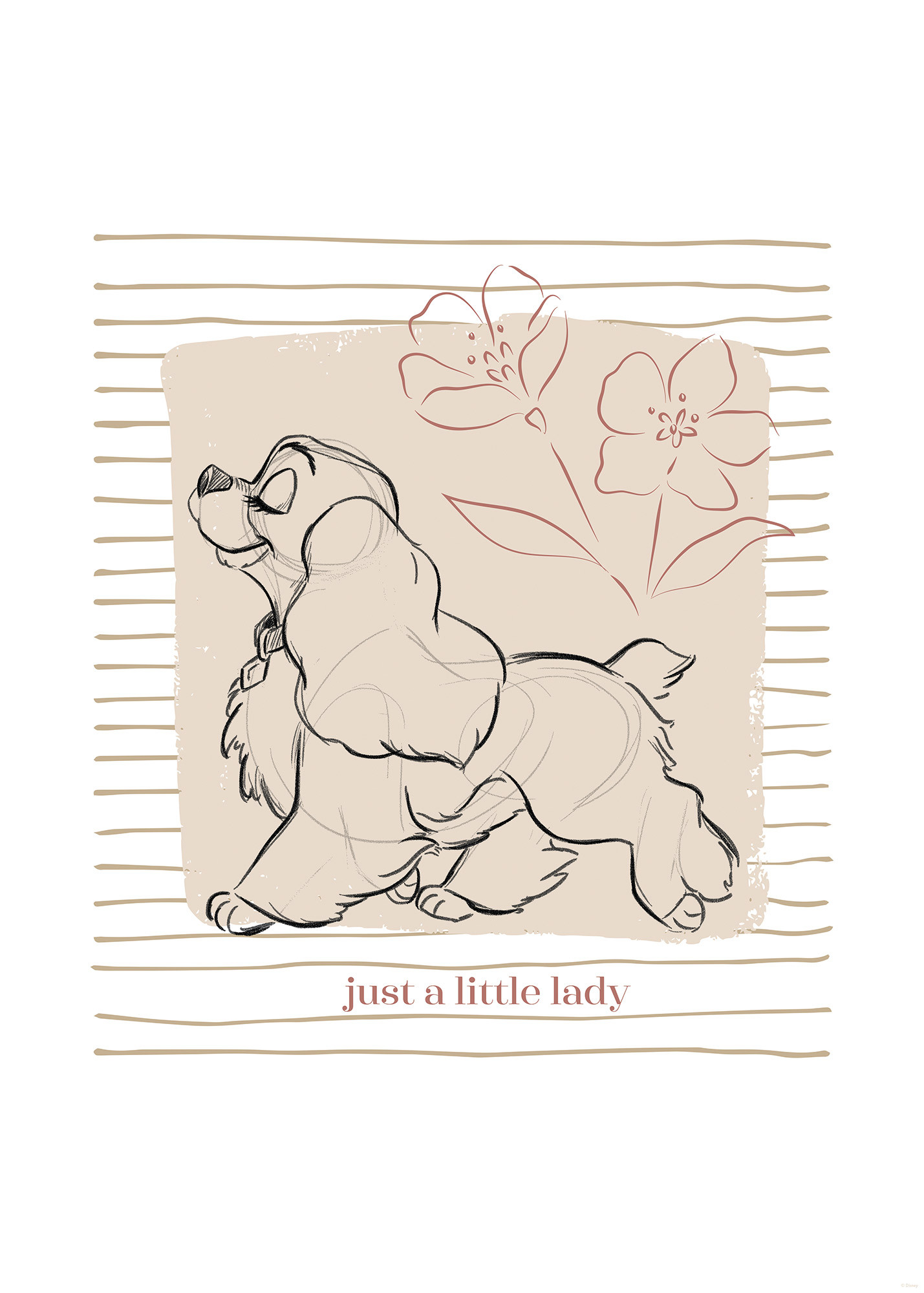 Disney Lady and the Tramp just a Little Lady