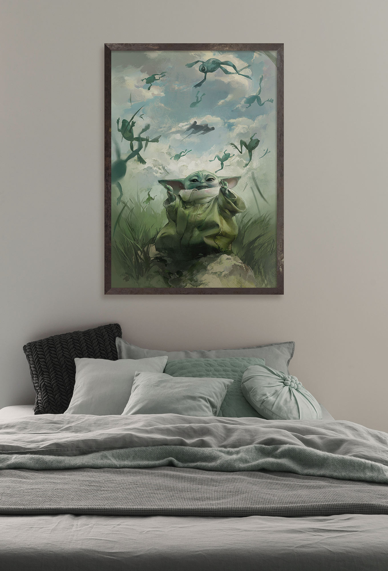 Star Wars The Mandalorian Grogu Frogs