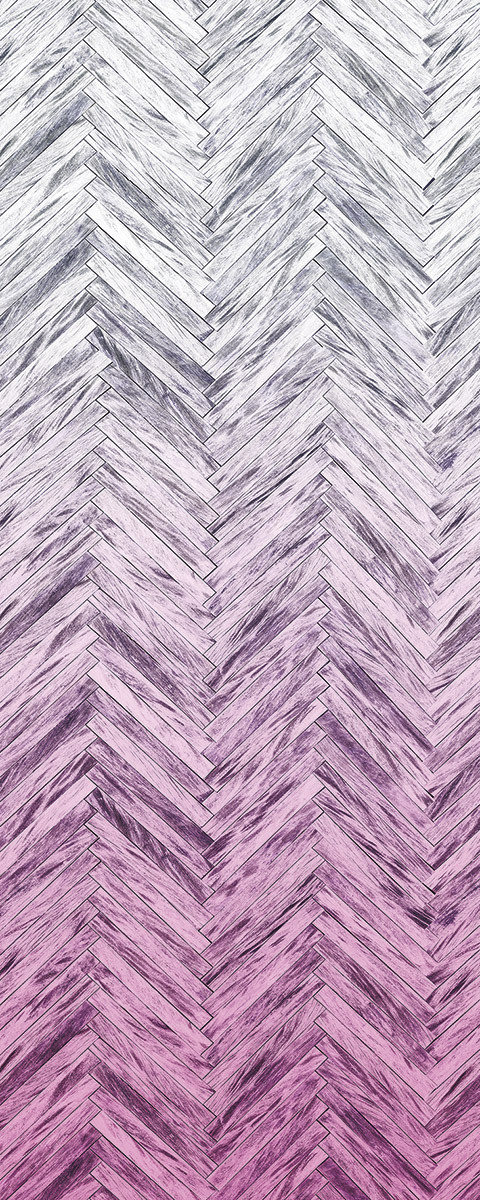 Herringbone Pink Panel