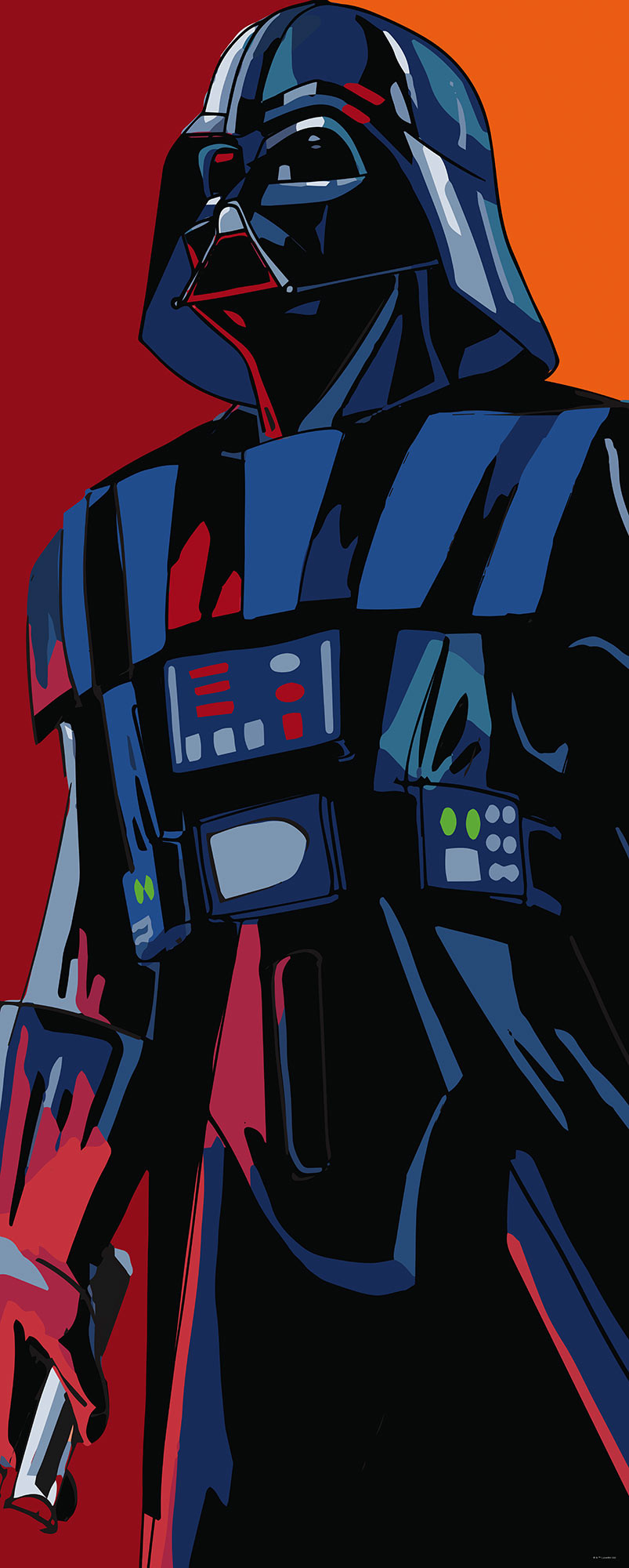 Star Wars Cyberart by Vader
