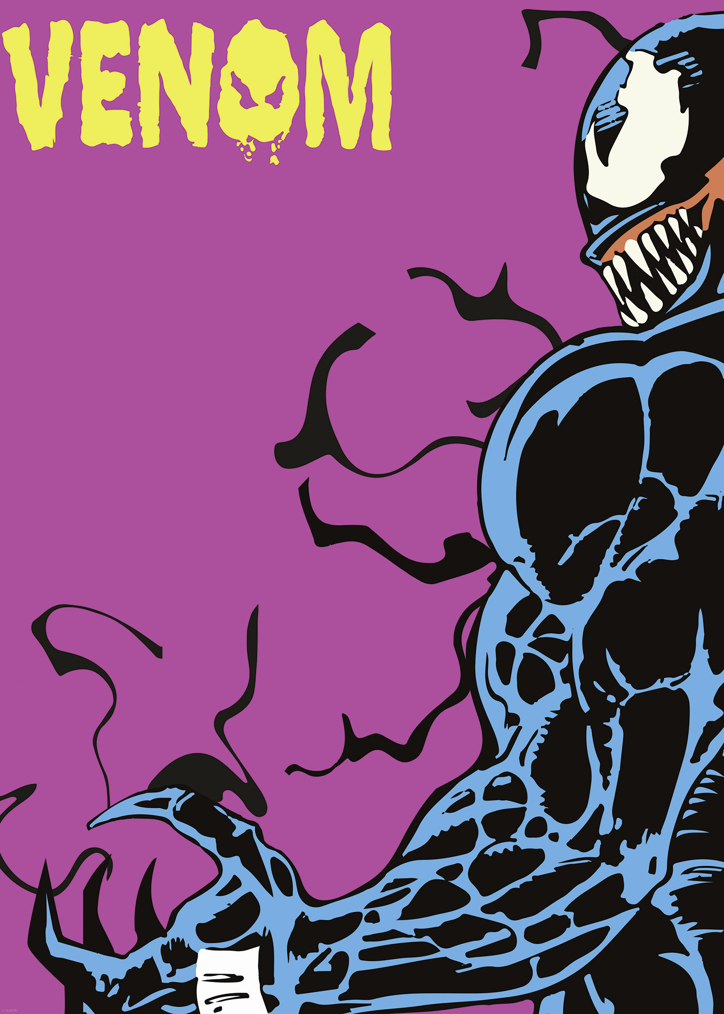 Marvel Venom Colourful Stare