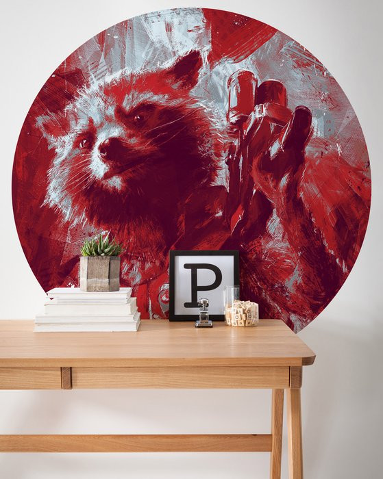 Avengers Painting Rocket Raccoon
