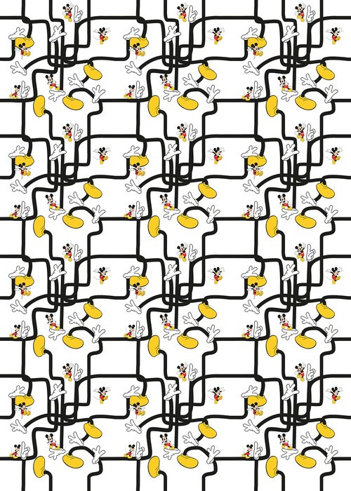 Mickey Mouse - Foot Labyrinth