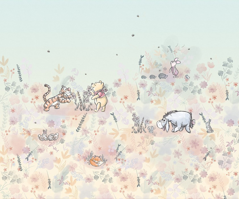 Disney Winnie the Pooh Flowerfield