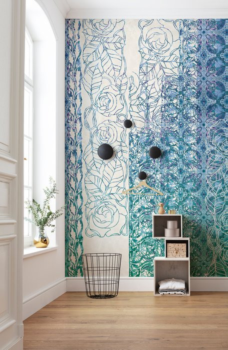 Art Nouveau Bleu