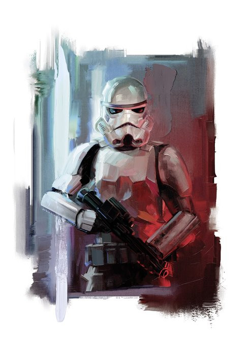Star Wars Stormtrooper Painting