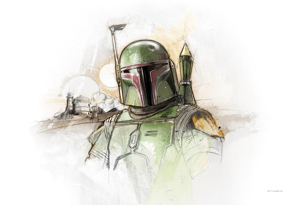 Star Wars Boba Fett Sketch