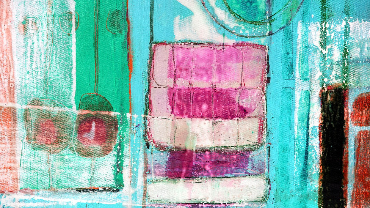 Glasses Gleaming mint-pink