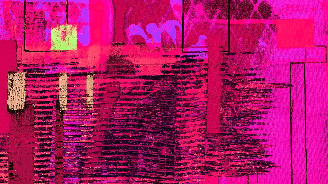 Rhombus Hiding red-pink