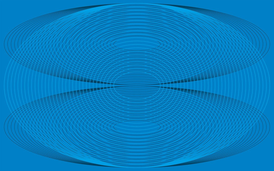 Eyes Wide Open Troika blue-blue