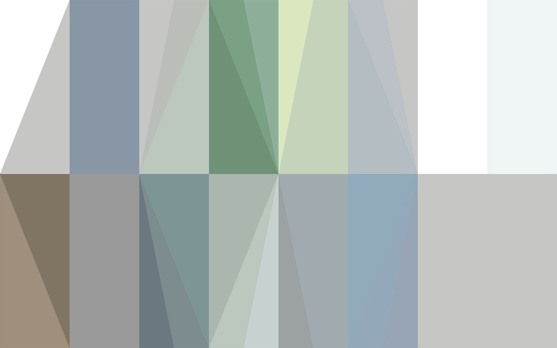 Gem Stone Rhombus grey-bleu