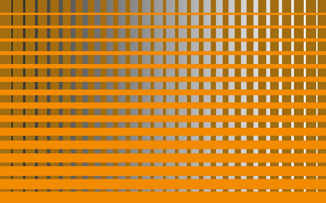 Griddy orangecognac-grey