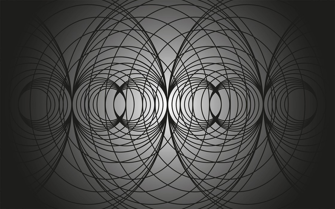 Infinite Glimpse Net black-grey-black