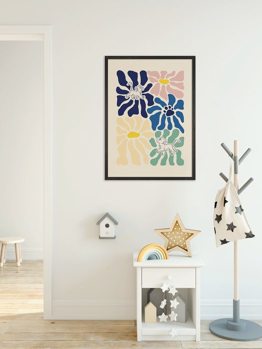 Disney The Lion King Between Flowers