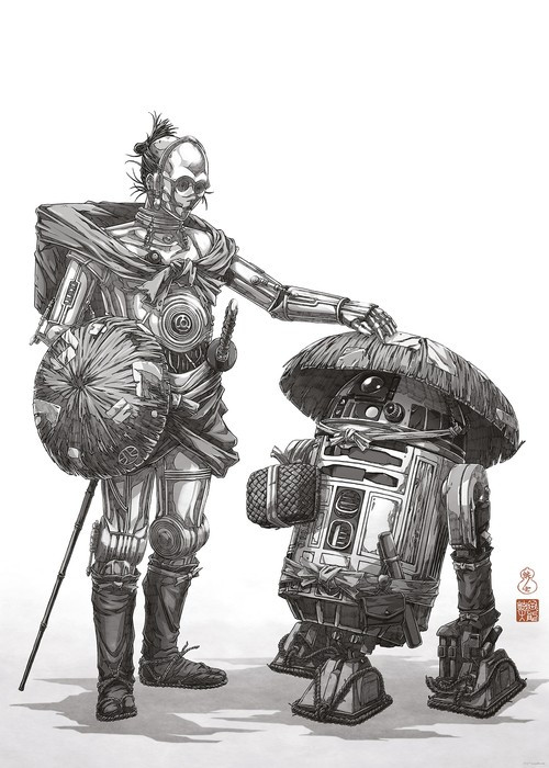 Star Wars Vision Samurai Droids