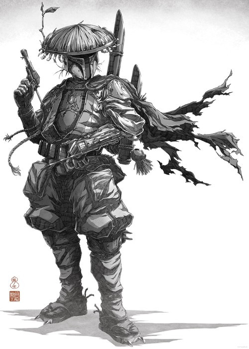 Star Wars Vision Samurai Bounty Hunter