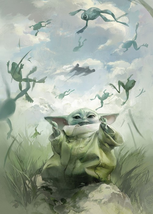 Star Wars The Mandalorian Grogu Frogs