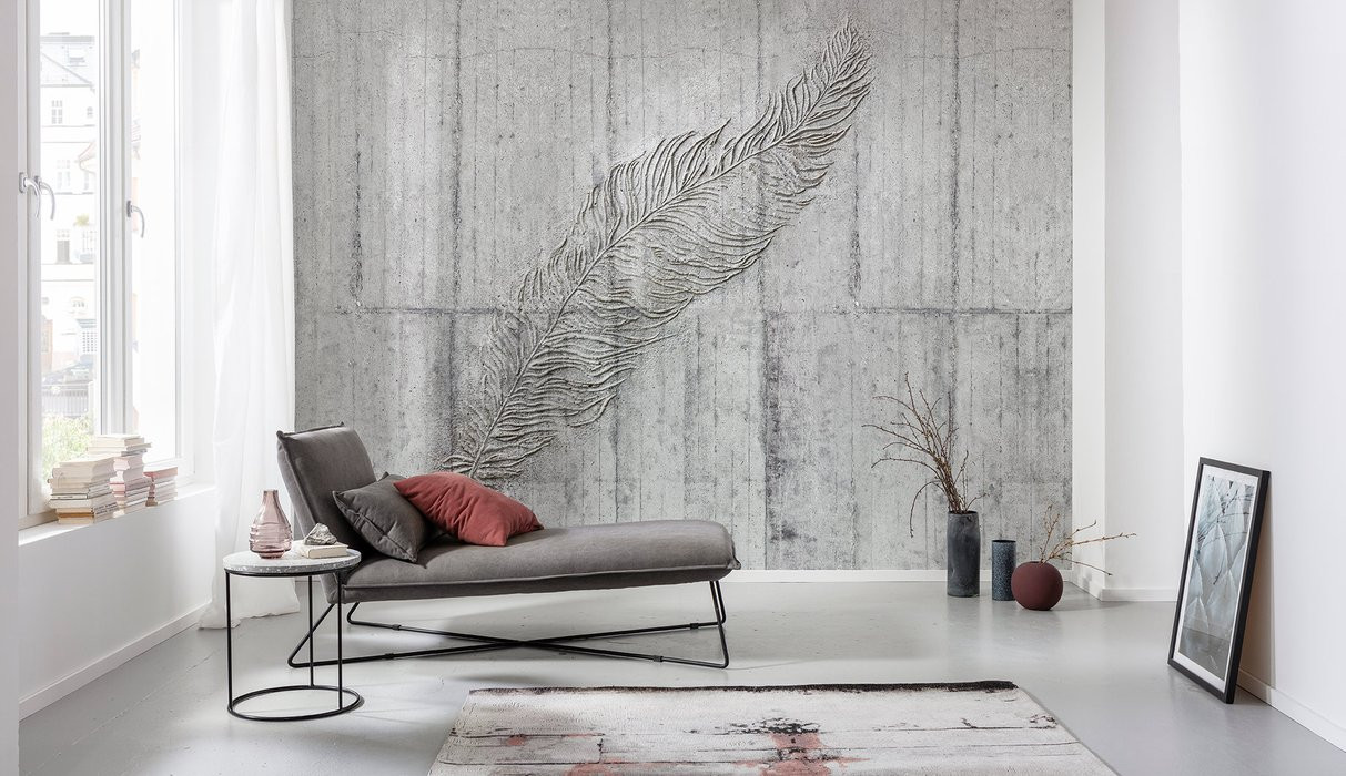 Concrete Feather